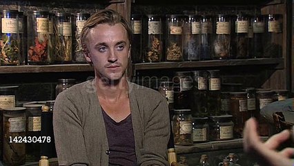 Tom Felton at A Tour of the Set of Harry Potter at Leavesden Studios - 30/03/2012
