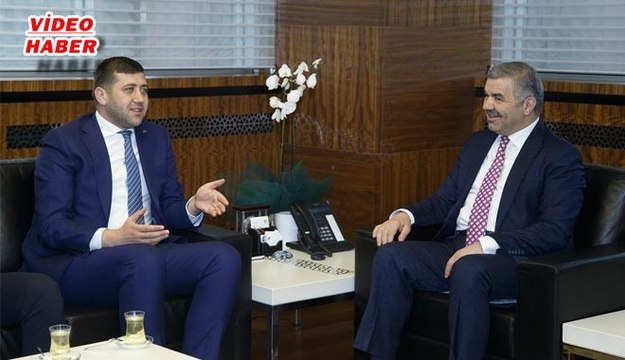 (14 NİSAN 2017)MHP İL BAŞKANI ERSOY VE YÖNETİMİ BAŞKAN ÇELİK´İ ZİYARET ETTİ “KAYSERİ´DEN YÜKSEK ORANDA ‘EVET´ BEKLİYORUZ”