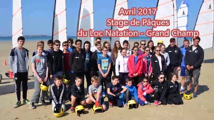 Vidéo du stage de Pâques : char à voile (avril 2017)