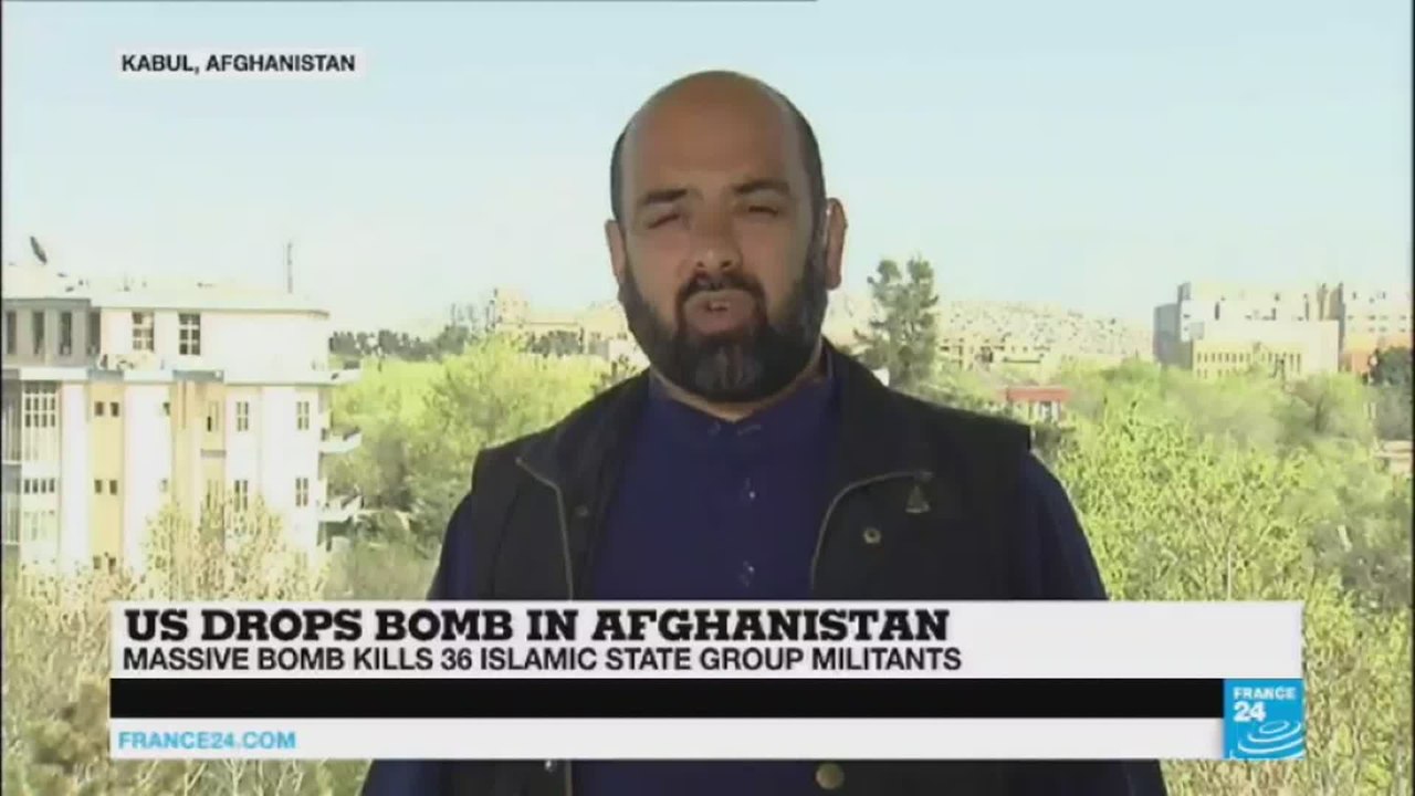 US drops massive non-nuclear bomb on Afghanistan