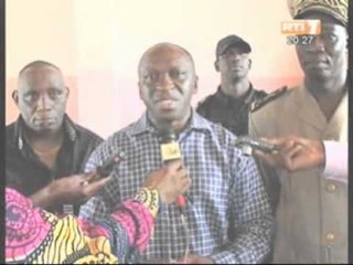 Sortie d'animaux du parc national de la Marahoue