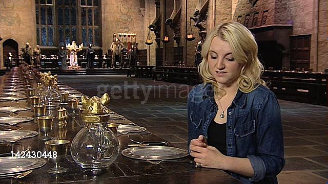 Evanna Lynch at A Tour of the Set of Harry Potter at Leavesden Studios - 30/03/2012