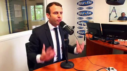 Emmanuel Macron à propos de Mohamed Saou (BeurFM)