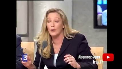 Clash Jean-Luc Mélenchon - Marine Le Pen en 2002 - Archive INA