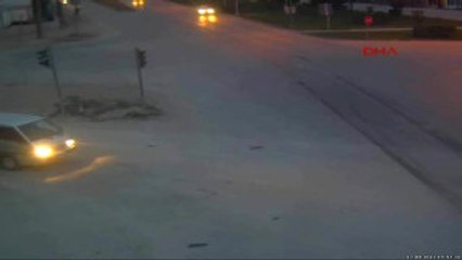 Bolu'da 1 Kişinin Öldüğü Kaza Mobese Kamerasında