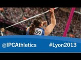 2013 IPC Athletics World Championships Lyon Thursday, 25 July, morningsession
