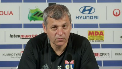 Foot - C3 - OL : Genesio «On a tous été très touchés»