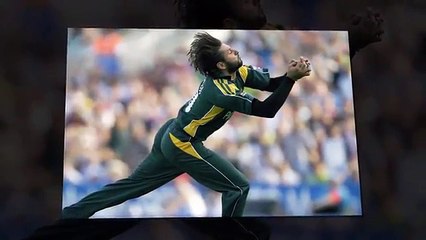 Shahid Afridi Named as ICC Champion Trophy Ambassador