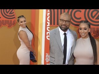 Gloria Govan & Derek Fisher "The Nice Guys" Premiere Red Carpet
