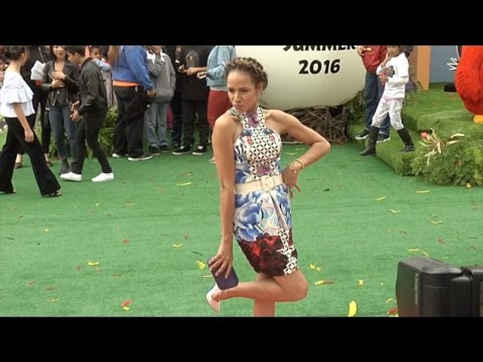 Dania Ramirez "The Angry Birds Movie" Los Angeles Premiere Red Carpet
