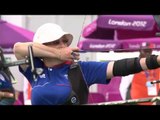 Archery - Gao (CHN) v Duboc (FRA) and Byambasuren (MGL) v Khuthawisap (THA) - Ind. Rec. Standing