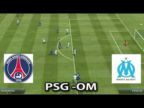 Fifa 13 : le Match PSG - OM !