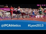 2013 IPC Athletics World Championships Lyon Monday, 22 July, morningsession