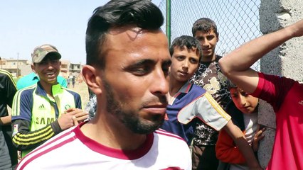 كرة القدم وسيلة لمحو آثار الجهاديين في شرق الموصل