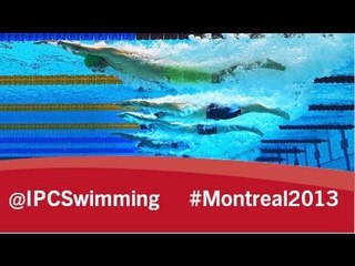 2013 IPC Swimming World Championships Montreal, Monday 12 August, evening session
