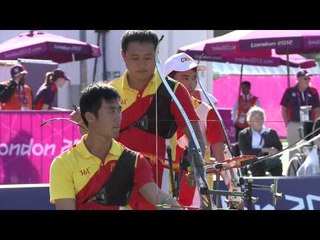 Archery - China v Russia - Men's Team Recurve Semifinal 2 - London 2012 Paralympic Games