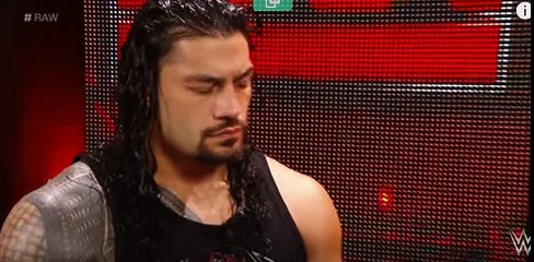 Braun Strowman savagely attacks Roman Reigns Raw, April 10, 2017