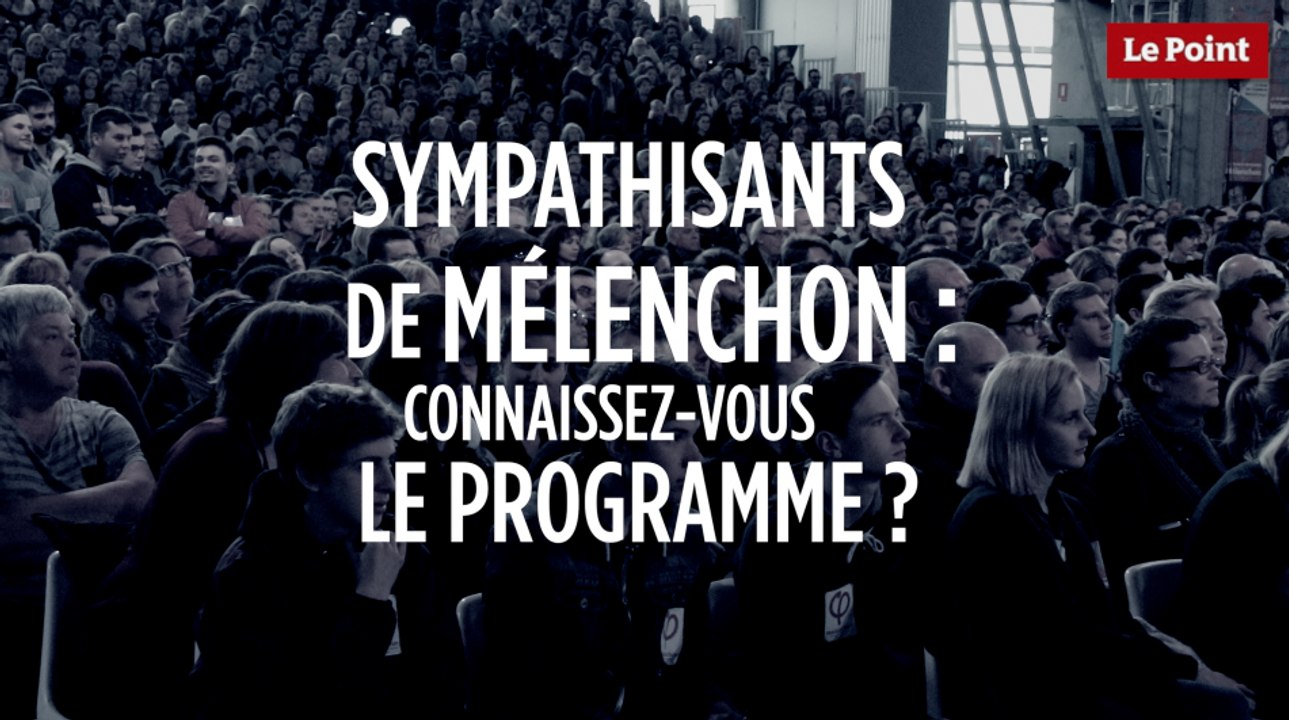 Mélenchon : demandez le programme !