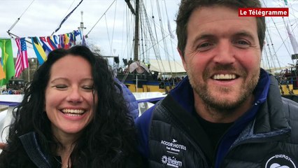 Saint-Malo. Energy Observer mis à l'eau