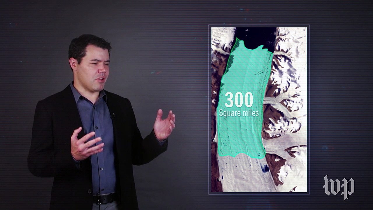 The Post's Chris Mooney explains what's happening to Petermann Glacier