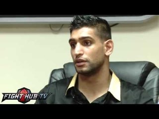 Amir Khan calls Kell Brook Disrespectful says he wont fight him