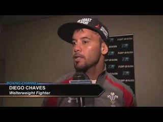 Diego Chaves "I can't let Timothy Bradley impose his will on me"