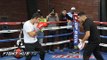 Mauricio Herrera vs. Jose Benavidez Jr- Full video- Herrera media workout