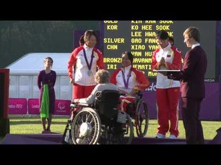 Archery - Medal Ceremony - Women's Team Recurve Open - London 2012 Paralympic Games