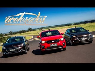 Télécharger la video: FIAT MOBI x HYUNDAI HB20 x PEUGEOT 208 - VR ONBOARD C/ BARRICHELLO #93 | ACELERADOS