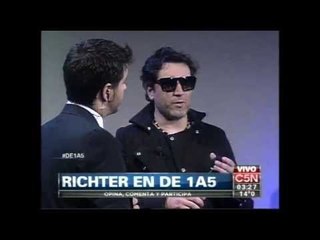 Richter - En vivo en C5N completo con Entrevista