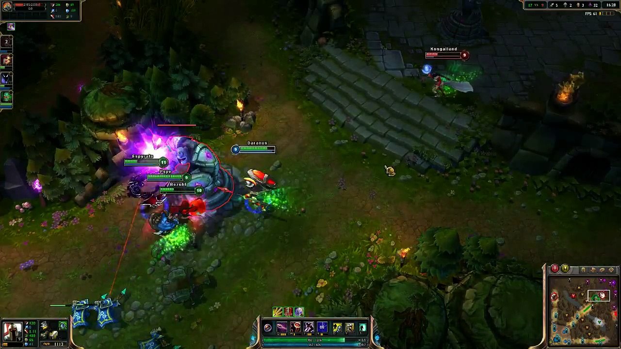 Let's Play League of Legends: Pantheon Sion Double Stun Botlane (Trolling like a boss ;))