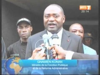 Le Ministre Niamien Konan a constaté l'effectivité de l'opération de recensement