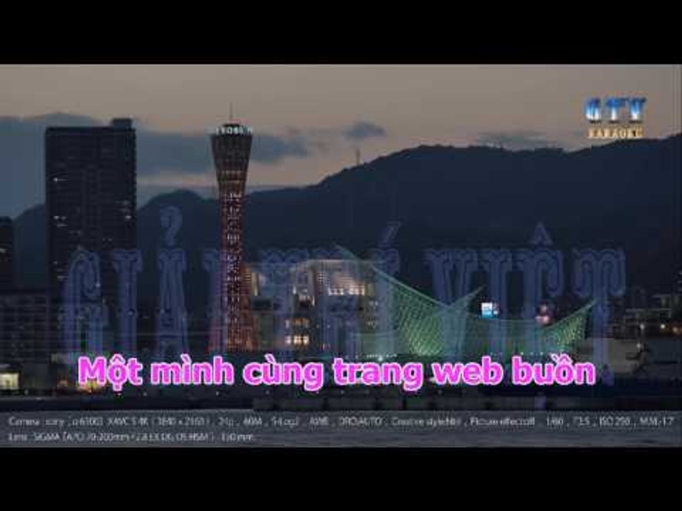{ KARAOKE } Email Tình Yêu -   Đan Trường