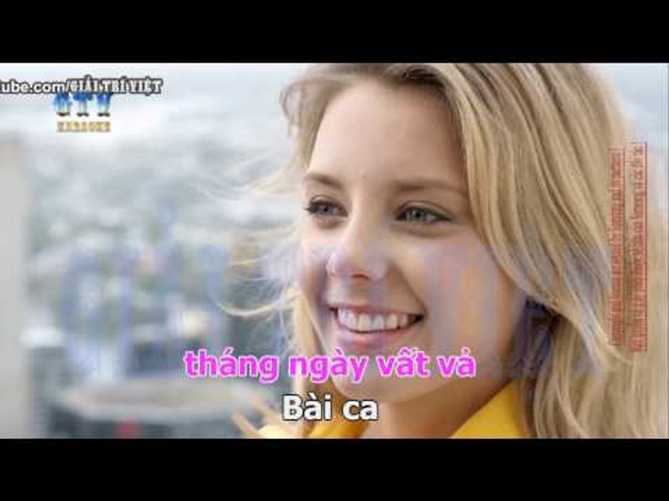 { KARAOKE } Bài Ca Không Quên - Cẩm Vân