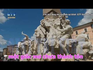 Karaoke } Giấc Mơ Không Tên   Nguyễn Kiên Cường