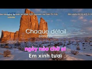 Karaoke } Hạnh Phúc Trở Về