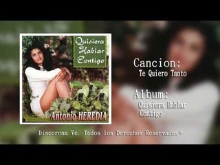 Corona Records - Te Quiero Tanto Antonio Heredia(Audio Oficial)