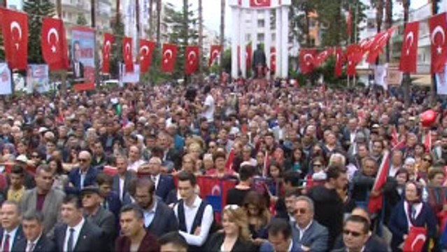 Antalya CHP'li Baykal Kumluca Ilçesi'nde Halka Hitap Etti-7