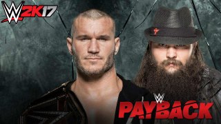 Payback 2017 Bray Wyatt vs. Randy Orton (c) Campeonato WWE - House of Horrors Match Simulation on WWE 2K17