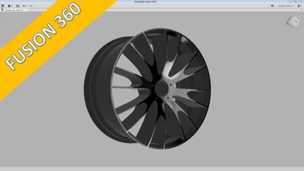 Simple Rim - einfache Felge - Autodesk - Fusion 360 Training - Part Design