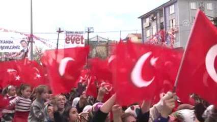 Başbakan Yıldırım, AK Parti'nin Etimesgut Mitingine Katıldı