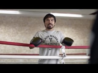 Manny Pacquiao trolls Floyd Mayweather Jr in Foot Locker ad- Fight Hub TV News brief