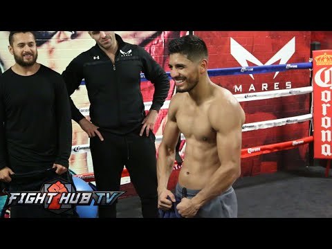 Abner Mares vs. Jose Ramirez- Full Video - media workout mitts + heavy bag + Abs