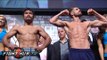 Manny Pacquiao vs. Chris Algieri- full video- weigh in + face off