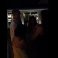 Justin bailando el merengue del farolito con una de sus fans dominicana