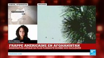 Afghanistan - l'armée américaine largue sa bombe la plus puissante sur des caches de l'EI