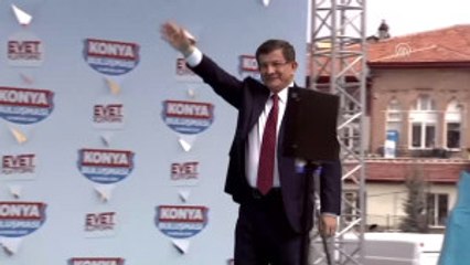 Davutoğlu, "Konya Buluşması"Nda Konuştu