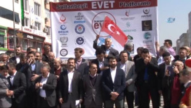 Sultanbeyli'de Sivil Toplum Kuruluşları 'Evet' Dedi