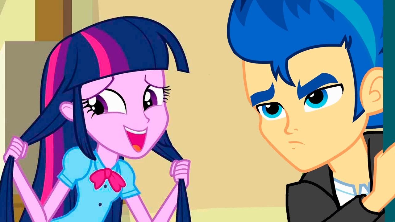 Equestria Girls Transforms with Animation  Love Story My Little Pony