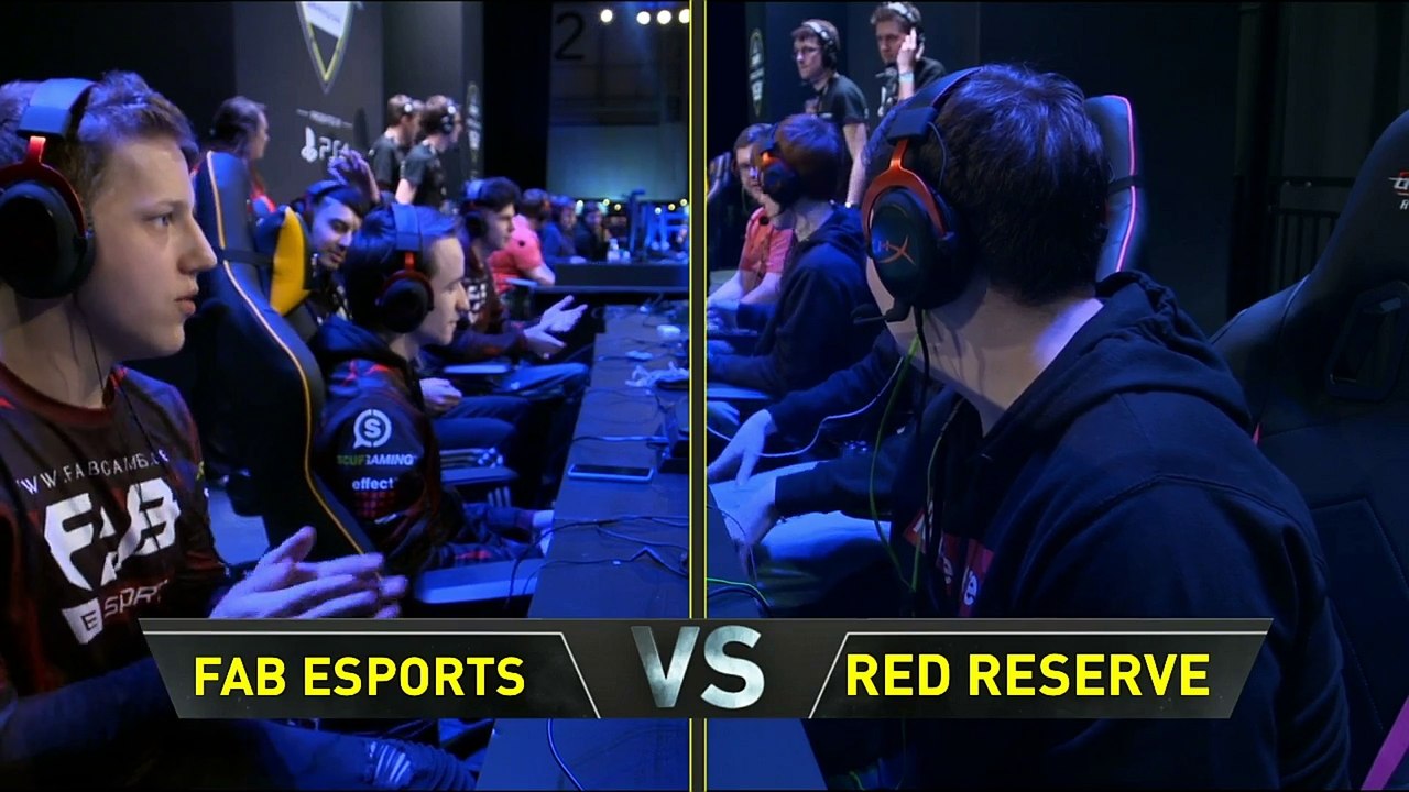 Red Reserve vs FAB Esports Bo5 | COD CWL Birmingham Open 2017 - Group D